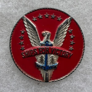WW2 US Ships For Victory Pin A. E. Co
