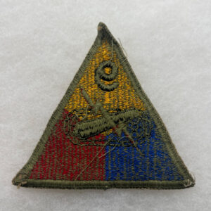 WW2 US Army 9th Armored Division Patch Greenback