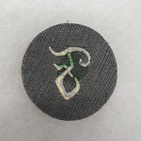 WW2 German Luftwaffe Ordnance Personnel Trade Patch - Image 2