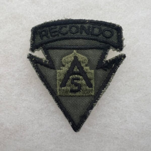 US 5th Army Recondo Pocket Patch Twill