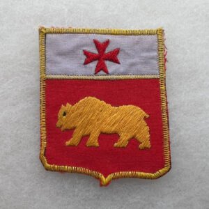 US Army 1st Medical Battalion Pocket Patch Vietnamese Made