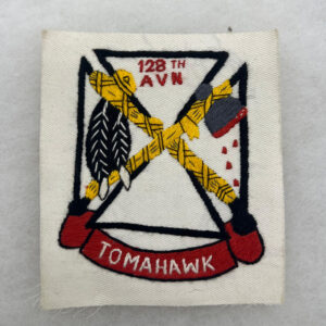 US Army 128th Aviation Pocket Patch Vietnamese Made