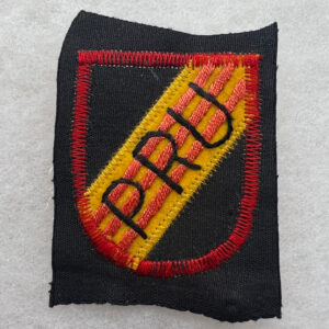 US Provincial Reconnaissance Unit PRU Beret Flash Vietnamese Made