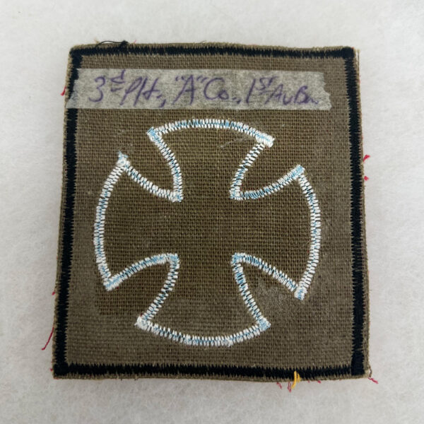 US Army 1st Aviation Battalion 3rd Platoon A Company Pocket Patch Vietnamese Made - Image 2