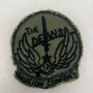 US Army 120th Aviation Company Pocket Patch Vietnamese Made Subdued