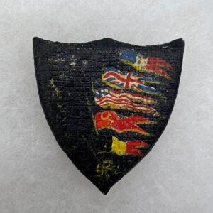 WW2 Allied Forces Pin Painted Theater Made