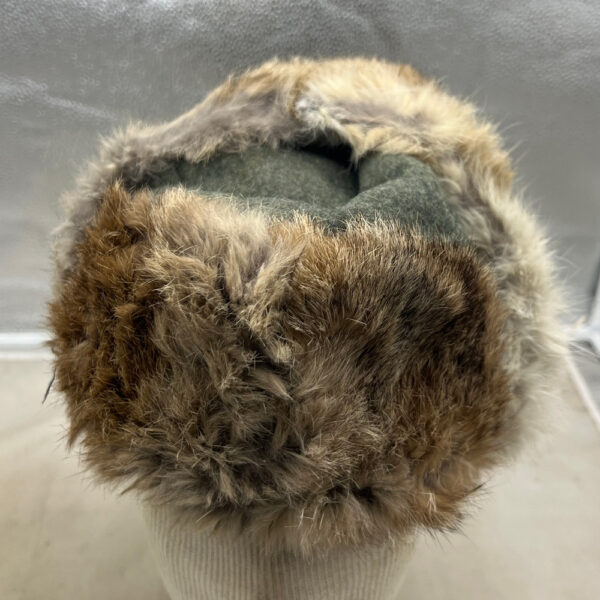 WW2 German Army Fur Hat Size 57 1942 - Image 2