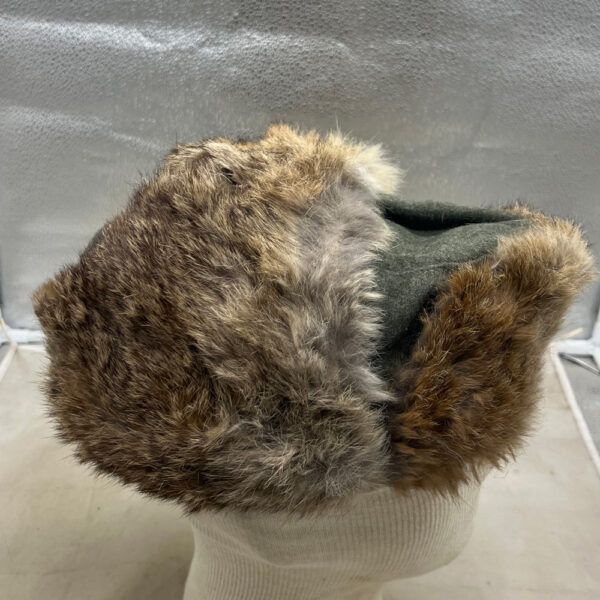 WW2 German Army Fur Hat Size 57 1942 - Image 5