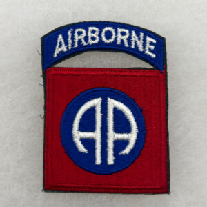 US Army 82nd Airborne Division Patch Attached Tab 1960s