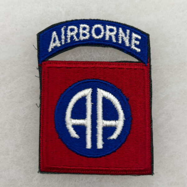 US Army 82nd Airborne Division Patch Attached Tab 1960s