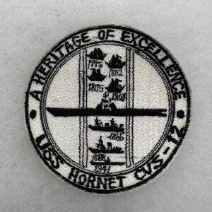 US Navy USS Hornet CVS-12 Patch Theater Made