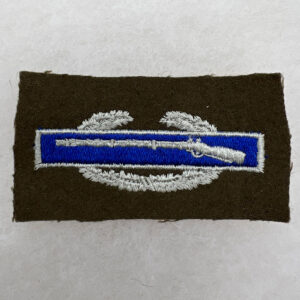 WW2 US Army Combat Infantry Badge Embroidered On Wool