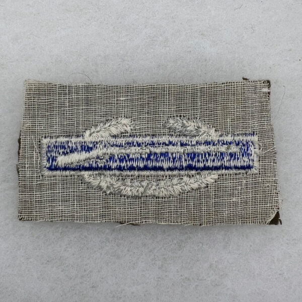 WW2 US Army Combat Infantry Badge Embroidered On Wool - Image 2