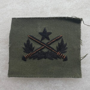 South Vietnamese Ranger Badge Cloth Subdued Vietnamese Made