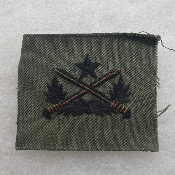 South Vietnamese Ranger Badge Cloth Subdued Vietnamese Made