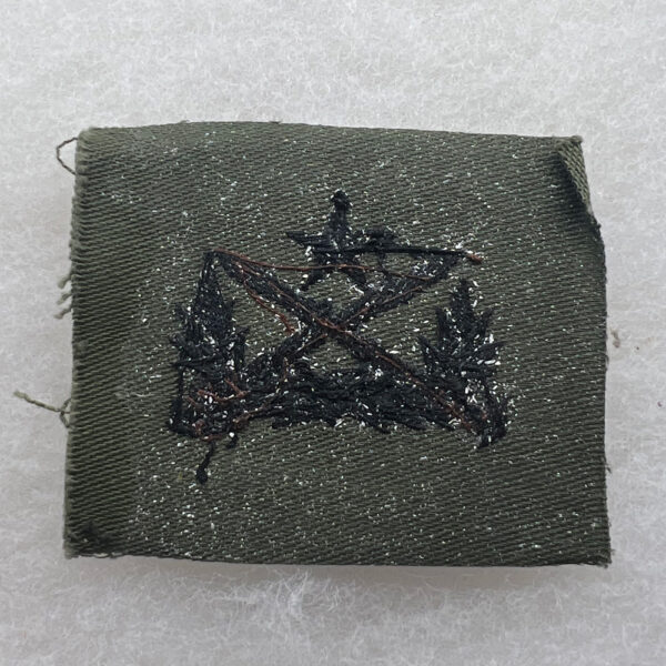South Vietnamese Ranger Badge Cloth Subdued Vietnamese Made - Image 2