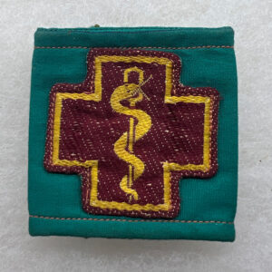 South Vietnamese Medical Patch Woven On Shoulder Loop
