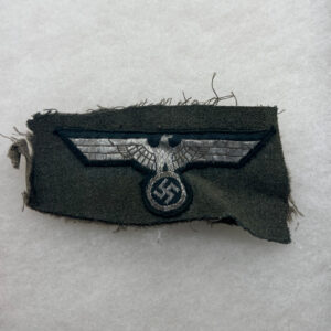 WW2 German Army Flatwire EM / NCO Breast Eagle Cut Off Uniform