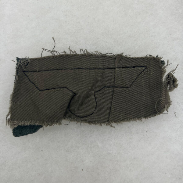 WW2 German Army Flatwire EM / NCO Breast Eagle Cut Off Uniform - Image 3