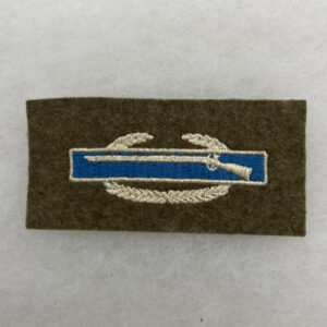 WW2 US Army Combat Infantry Badge Embroidered On Wool