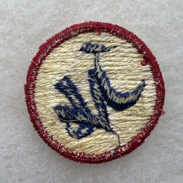Korean War US Army Japan Log Command Patch Japanese Made - Image 2