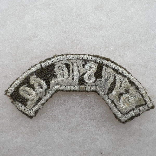 US Army 57th Signal Company Tab Korean Made - Image 2