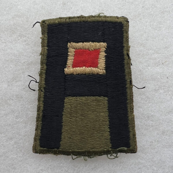 WW2 US 1st Army Engineer Patch Theater Modified Greenback