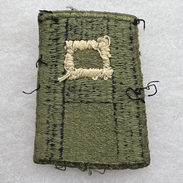 WW2 US 1st Army Engineer Patch Theater Modified Greenback - Image 2