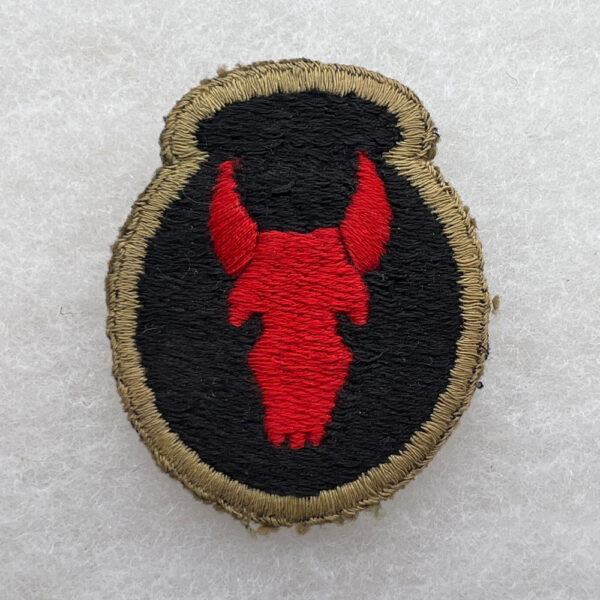 WW2 US Army 34th Infantry Division Patch OD Border English Made