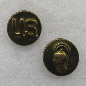 WW2 US Women's Army Corps WAC Enlisted Collar Disk