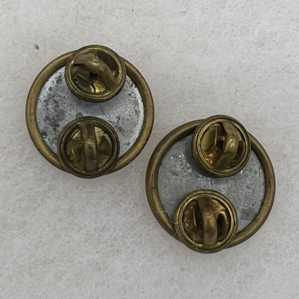 WW2 US Women's Army Corps WAC Enlisted Collar Disk - Image 2