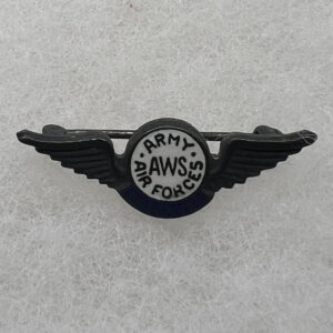 WW2 US Army Air Force Air Warning Service Observer Pin