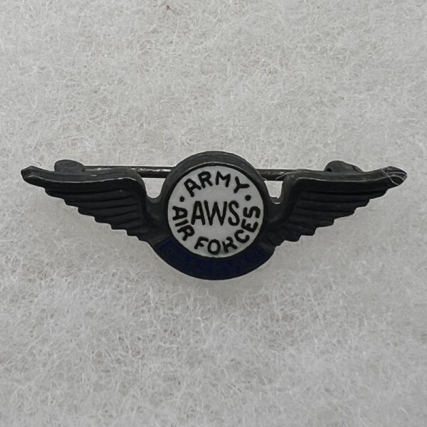 WW2 US Army Air Force Air Warning Service Observer Pin