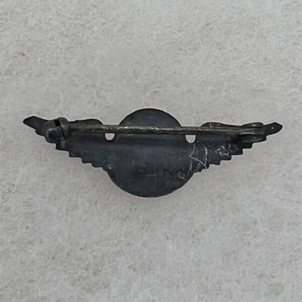 WW2 US Army Air Force Air Warning Service Observer Pin - Image 2