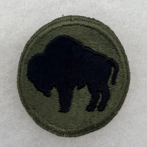 WW2 US Army 92nd Infantry Division Patch OD Border