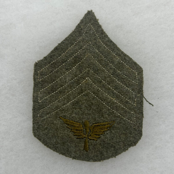 WW1 US Army Air Service Sergeant Chevron Wool - Image 2