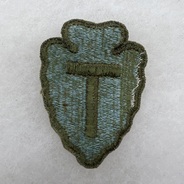 WW2 US Army 36th Infantry Division Patch OD Border Greenback - Image 2