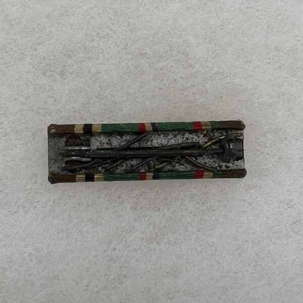 WW2 US Army ETO Campaign Ribbon Bar With 5 Battle Stars 3/8 Inch - Image 2