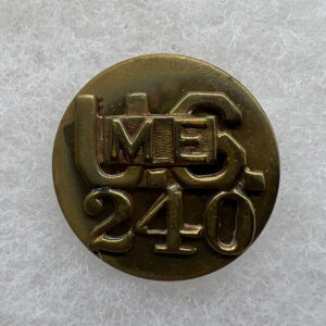WW2 Maine 240th Regiment Enlisted Collar Disk