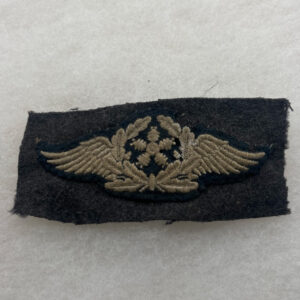 WW2 German Luftwaffe Flight Technical Personnel Trade Badge Cloth Uniform Cut Off