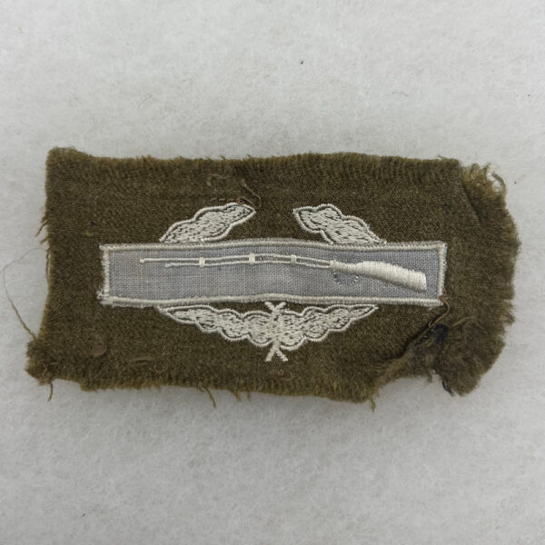 WW2 US Army Combat Infantry Badge Theater Made Cloth