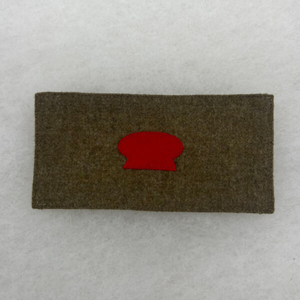 1908 US Army Artillery Cook Chevron Patch