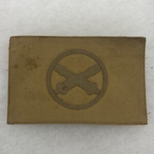 1908 US Army Artillery Khaki Chevron Patch