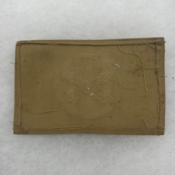 1908 US Army Artillery Khaki Chevron Patch - Image 2