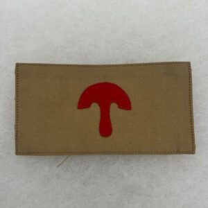 1908 US Army Artillery Saddler Khaki Chevron Patch