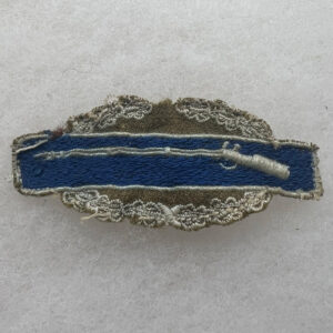 WW2 US Army Combat Infantry Badge Cloth Italian Made Worn
