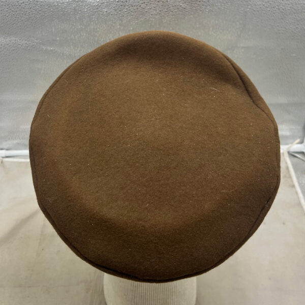 WW2 US Army Enlisted Men's OD Visor Hat English Made Wool - Image 4