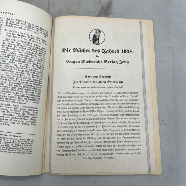 WW2 German Hitler Youth Leaders Journal November 1938 - Image 3