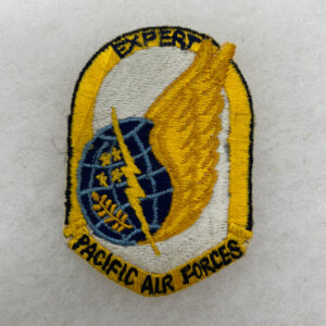 USAF Expert Pacific Air Forces Patch Japanese Made