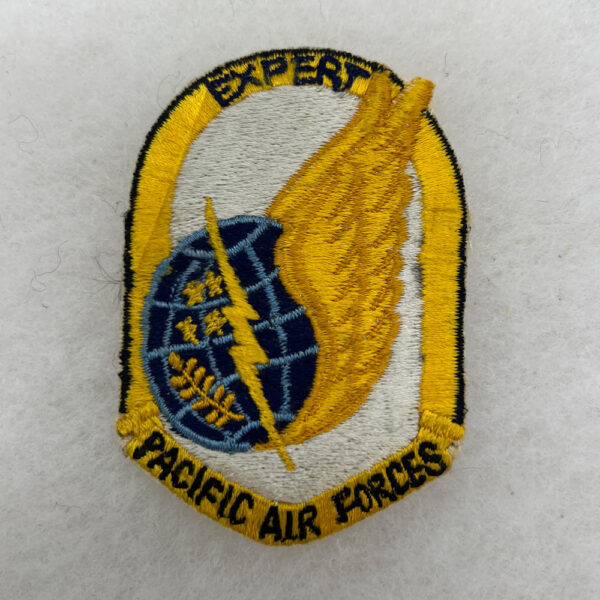 USAF Expert Pacific Air Forces Patch Japanese Made